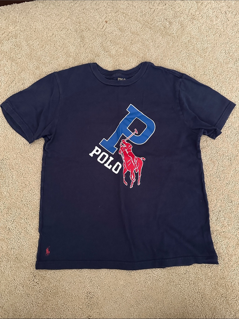 Polo by Ralph Lauren Navy Tee with FREE Star Wars Tee!